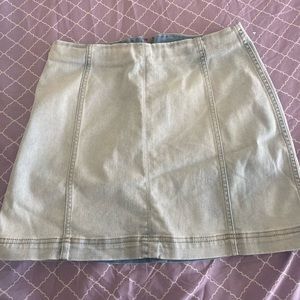 Denim Mini Skirt